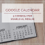 Google Calendar cinque funzionalità